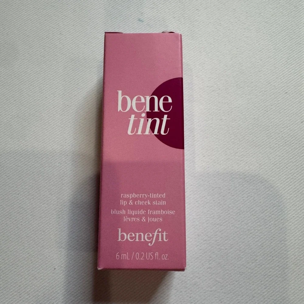 Benefit Benetint Lip & Cheek Stain Women 6ml Raspberry Excellent Sheer Liquid‎